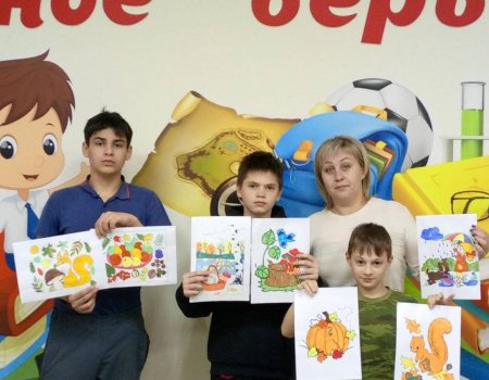 Творческие занятия, посвящённые самой яркой и живописной поре — осени