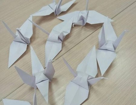 Занятие по оригами